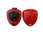 RED REMOTE SHELL WITH ROUND LOGO(14MM)