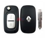 RENAULT 2B Flip Key Shell  WITH NE73 BLADE