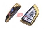 BMW 4B SMART SHELL WITH GOLD SIDE AND SILVER BUTTON