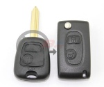 CITROEN 2B FLIP KEY SHELL