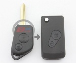 CITROEN MINI 2B FLIP KEY SHELL