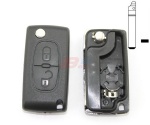 CITROEN 2B FLIP KEY SHELL WITH VA2 BLADE