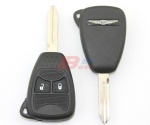 CHRYSLER 2B REMOTE KEY SHELL WITH BATTERY HOLDER