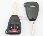 CHRYSLER 2+1B REMOTE KEY SHELL