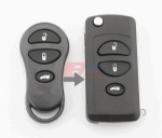 DODGE  3B  FLIP KEY SHELL