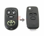 COROLLA 3B FLIP KEY SHELL