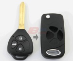 CAMRY 07 3B FLIP KEY SHELL