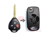 CAMRY 3+1B FLIP KEY SHELL