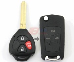 CAMRY 2+1B FLIP KEY SHELL