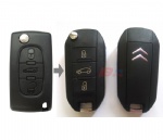 CITROEN  3B MODIFIED FLIP KEY SHELL