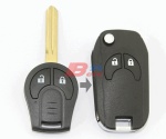 NISSAN 2B FLIP KEY SHELL