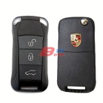 PORSCHE 3B FLIP KEY SHELL