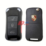 PORSCHE 3+1B FLIP KEY SHELL