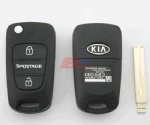 KIA SPORTAGE 2B  FLIP KEY SHELL