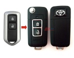 TOYOTA 2B MODIFIED FLIP KEY SHELL