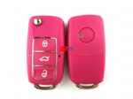 VW 3B COLORFUL KEY SHELL (RED)