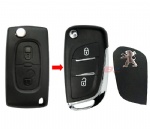 PEUGEOT 2B MODIFIED KEY SHELL