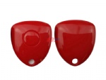 RED CHIP SHELL WITH ROUND LOGO(14MM)