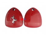 RED CHIP SHELL WITH FERARRI LOGO